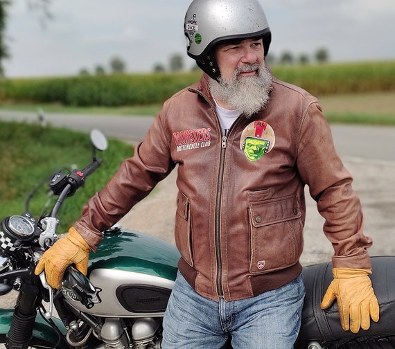 Veste de moto vintage sales