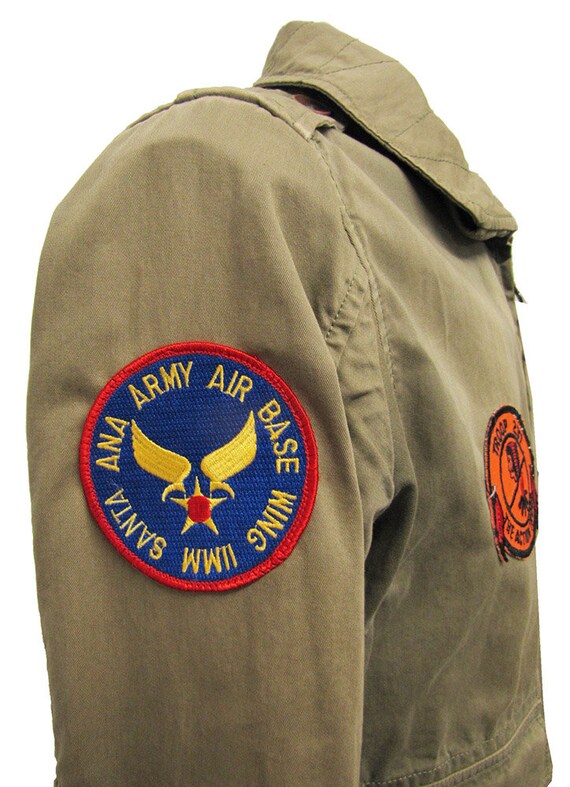 Vintage Army Air Force jacket "Troop 237", from R… - image 6