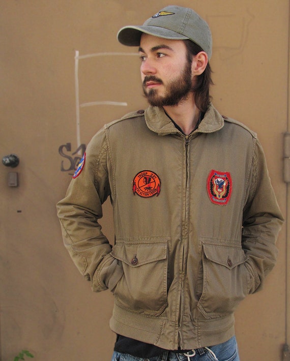 Vintage Army Air Force jacket "Troop 237", from R… - image 1