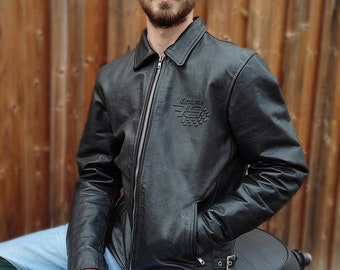 Top Lederjacke von Louis eine schwere Motorradjacke in