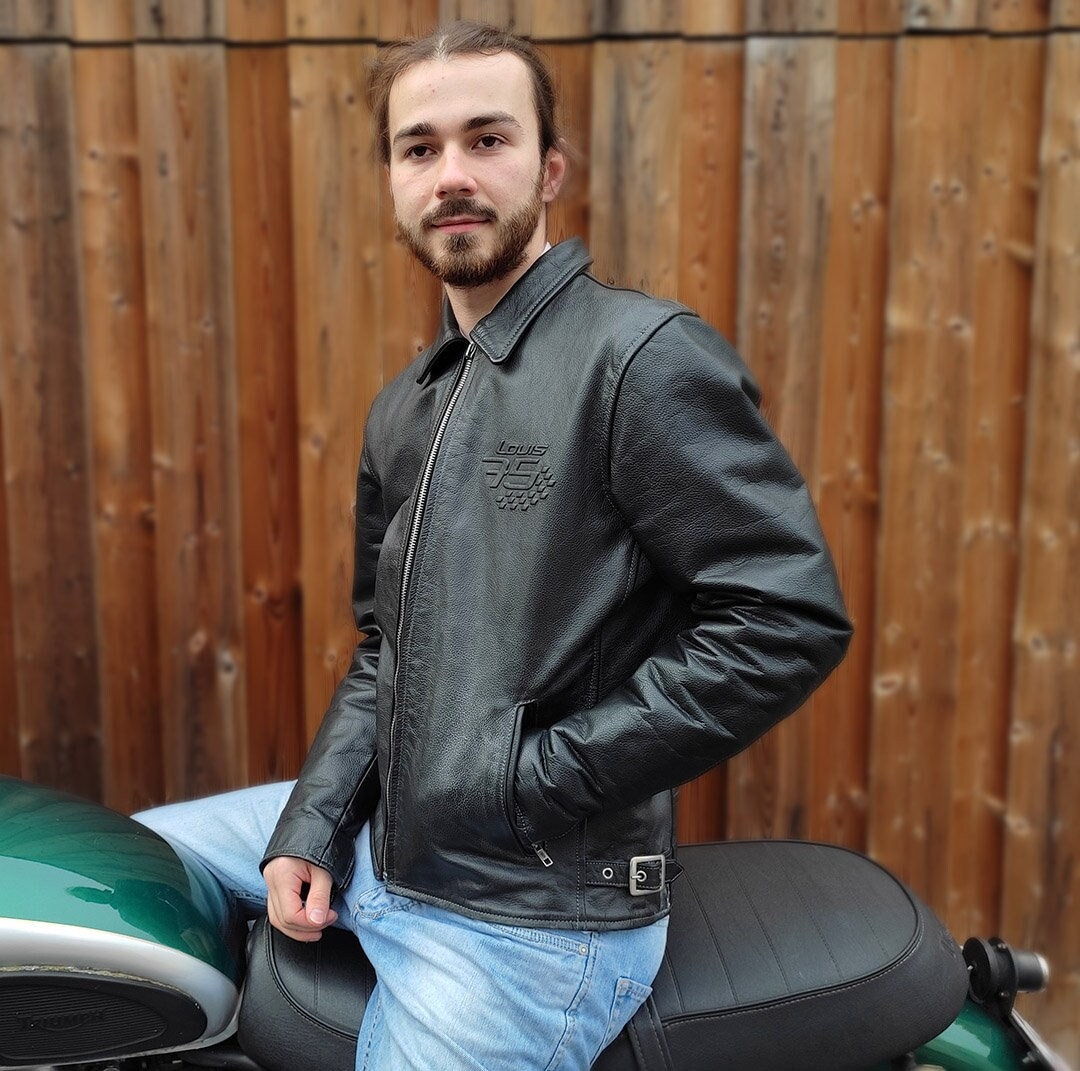 Motorradjacke Sweatjacke Biker Motorradjacke Herren Louis