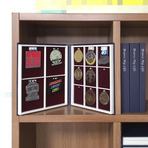 MedalBook, Medal Display Storage Collection Case Holder Hanger Box Album