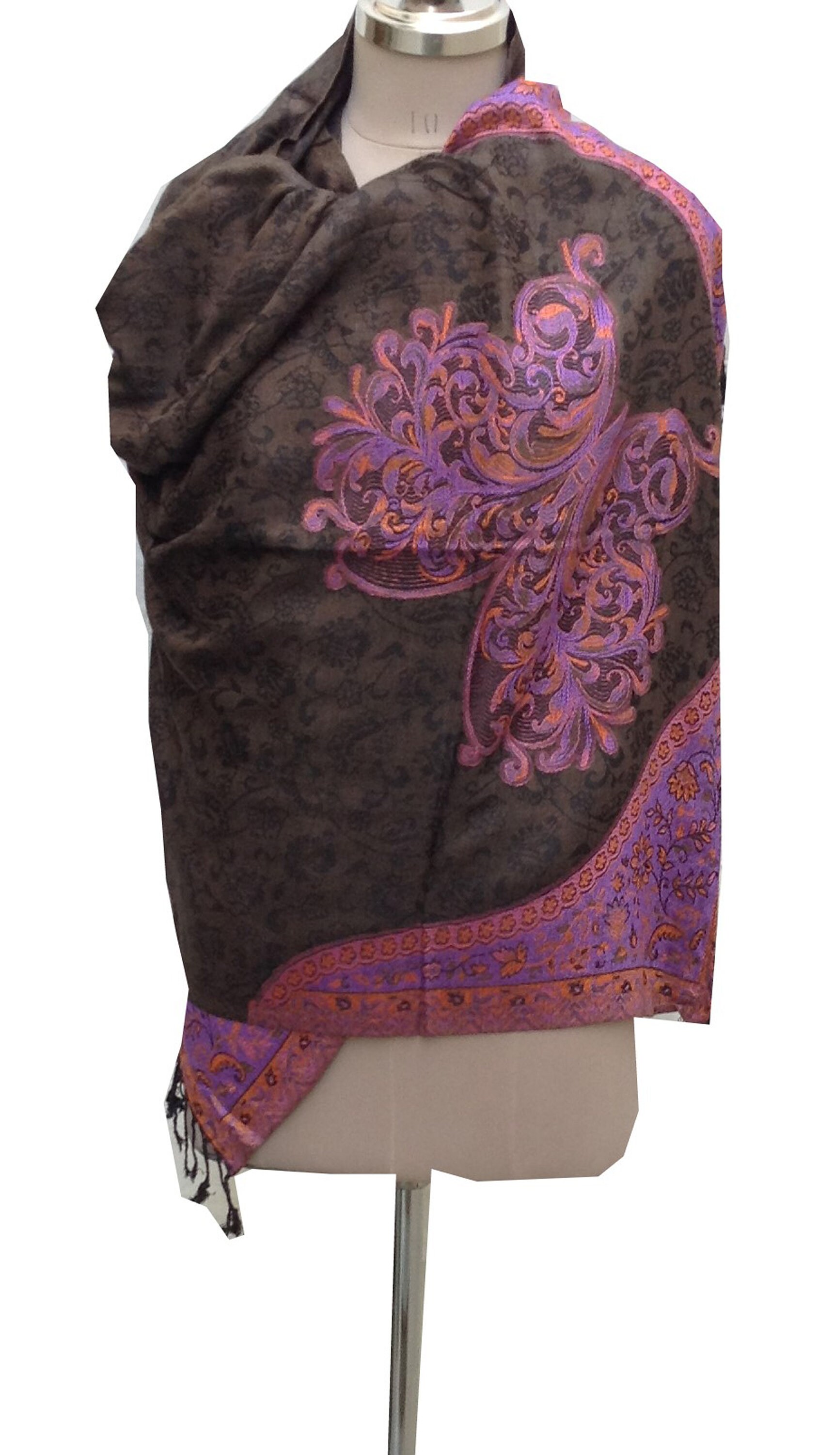 Fashion Printed Viscose Scarfs and Shawls Rajasthani Print Style Stole All Season Scarves Party Wear Beautiful Shawls and Scarfs