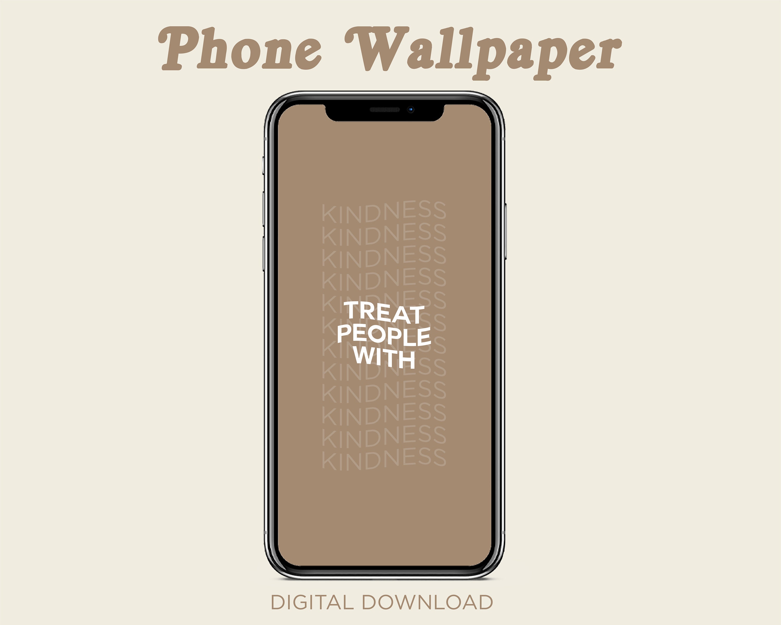 treat people with kindness by Martina Menini on Dribbble