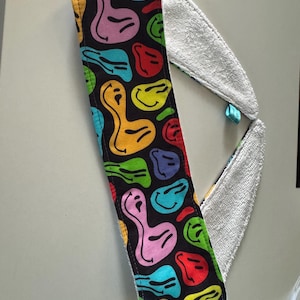 Plain coloured Under tummy sweat pad, apron tummy sweat catcher, reusable  liners, cotton bamboo lining choice of size