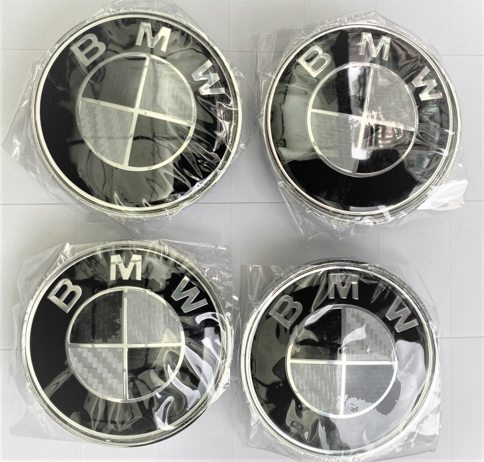 BMW Black Carbon 68mm Emblem Logo Badge Hub Wheel Rim Center | Etsy