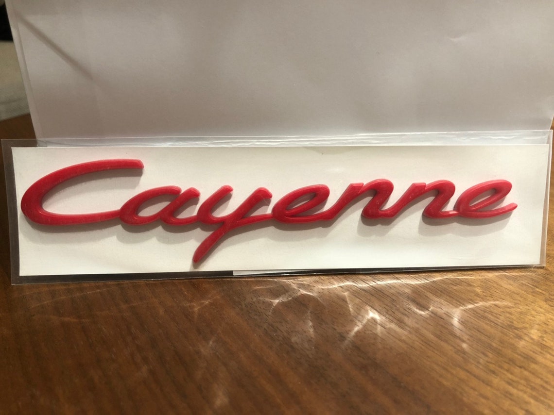 Шрифт porsche cayenne