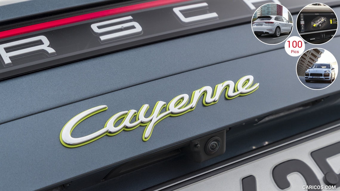 Replacement For Porsche Cayenne Emblem Silver with Green Etsy