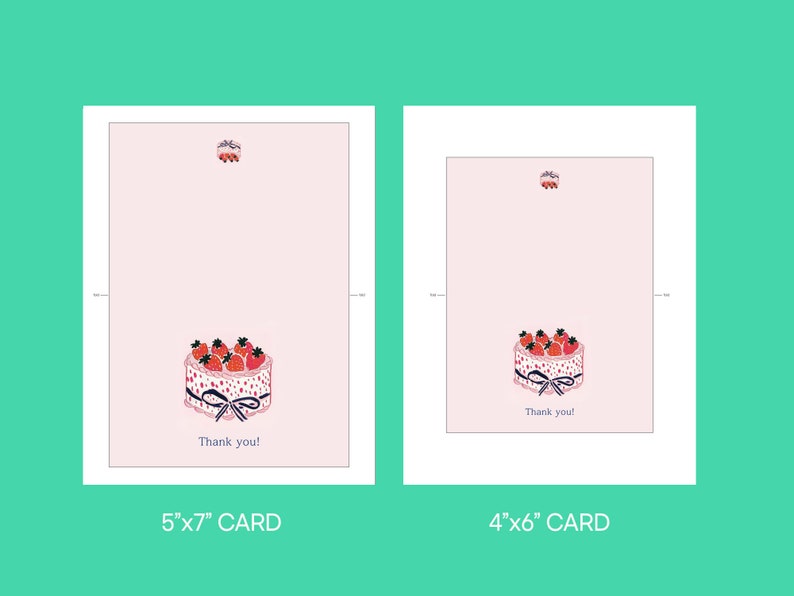 Happy Birthday Card, Printable Greeting Card, Digital Download, 5x7 and ...