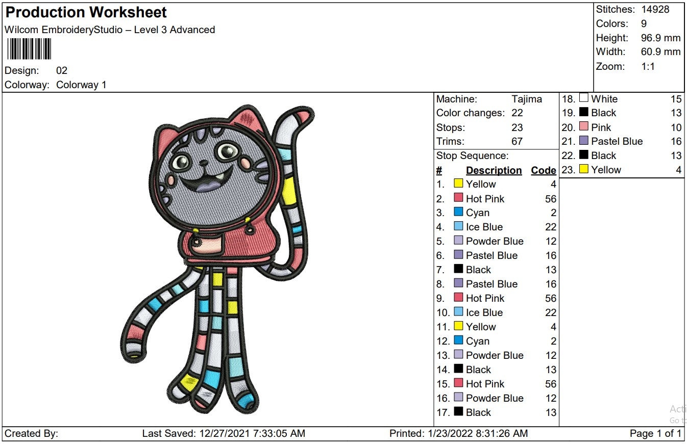 Gabby's Dollhouse Machine Embroidery Design Bundle 01 Etsy Australia