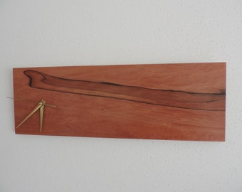 Wood Veneer Wall Clock