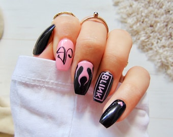 BLACKPINK 上海 ポップアップ 限定 ネイル ネイルチップ m16691027289_1.jpg?1713722840