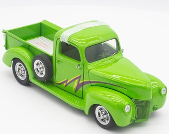 1940 Ford Pick Up "Green Thunder", Franklin Mint, Diecast, 1/24th Scale
