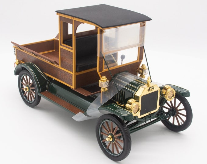 Ford Model T 1913 TEXACO Miniature 1/16 – Camion Fourgon Métal, Boîte USA, Gearbox