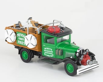 Matchbox, 1932 Ford Model AA Forest Fire Truck, Diecast, Models of Yesteryear