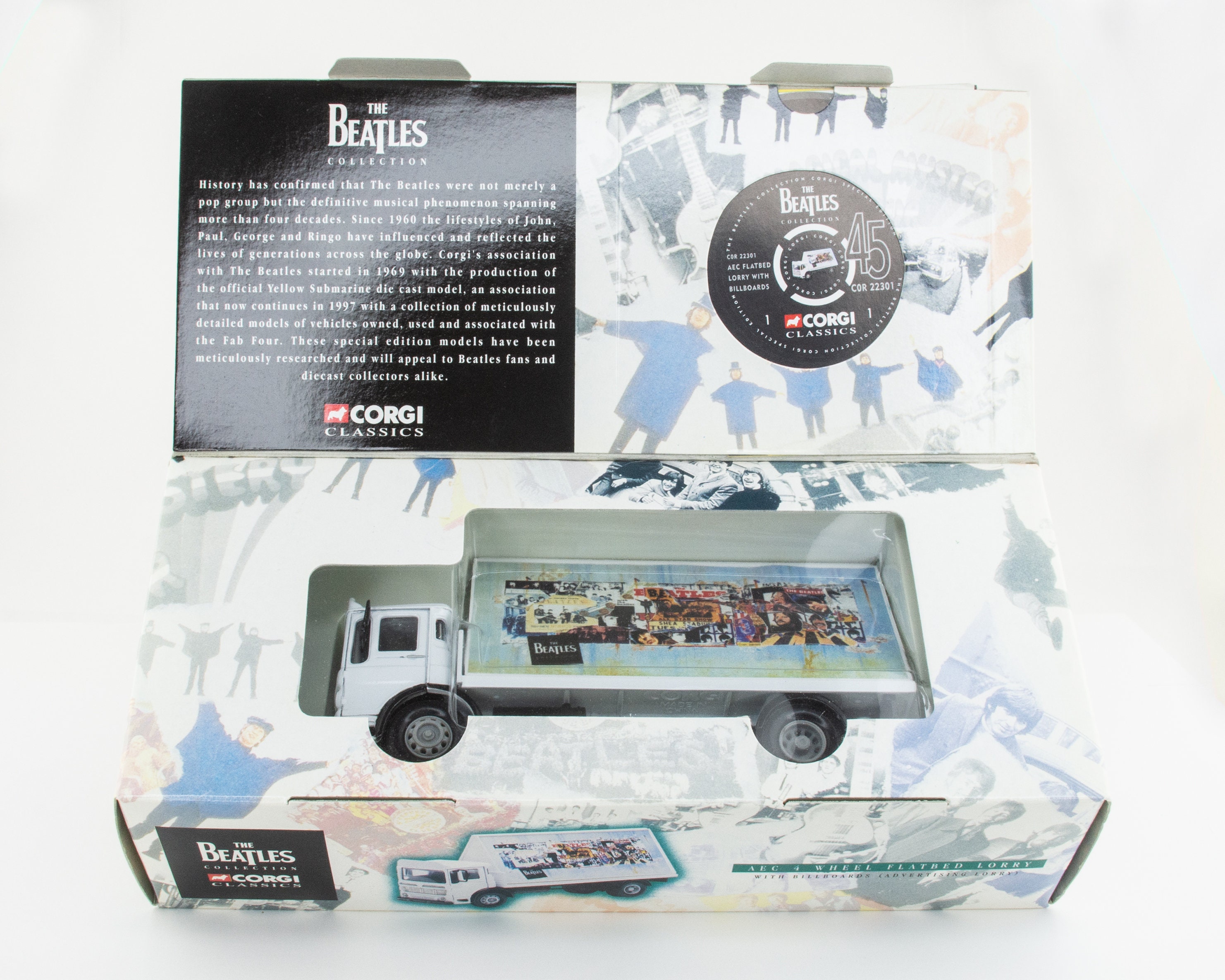 コーギ　ビートルズコレクション　AEC4 WHEEL FLATBED LORRY Corgi, Beatles, AEC 4 Wheel Flatbed Lorry, by Corgi - Etsy