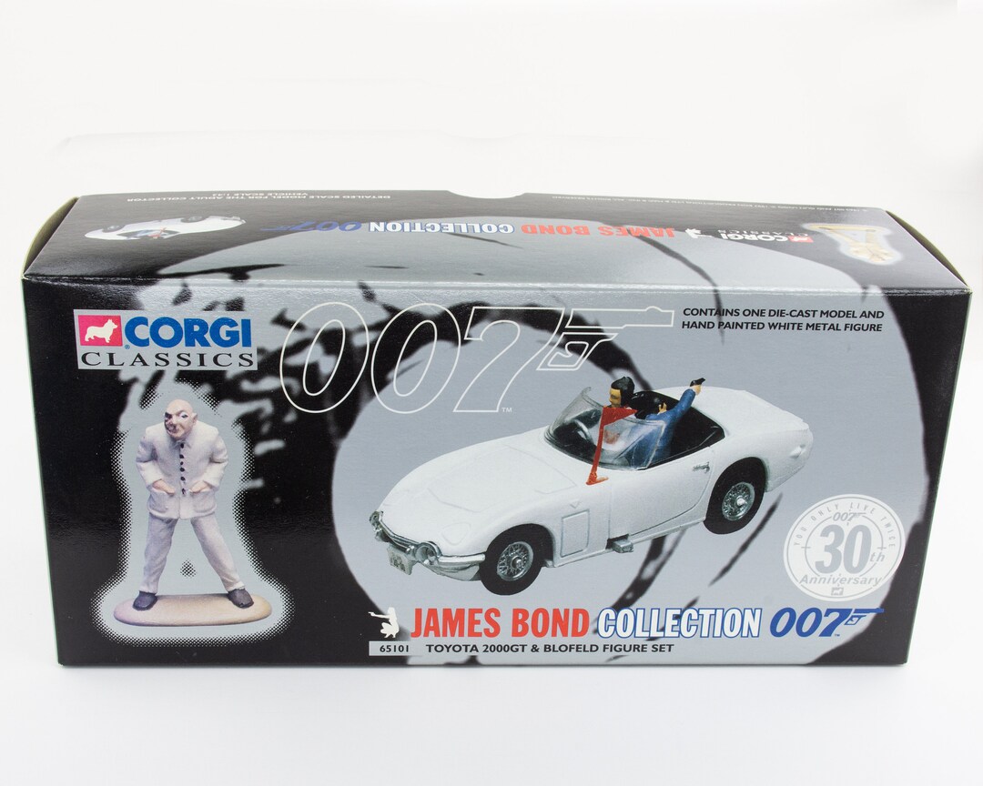 ミニカー CORGI TOYS JAMES BOND TOYOTA 2000GT 007 Vintage 1967 Corgi James Bond 007 Toyota 2000 GT You Only