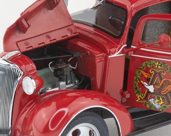 1930's Budweiser Christmas Truck, 1937 Chevrolet 1 1/2 Ton