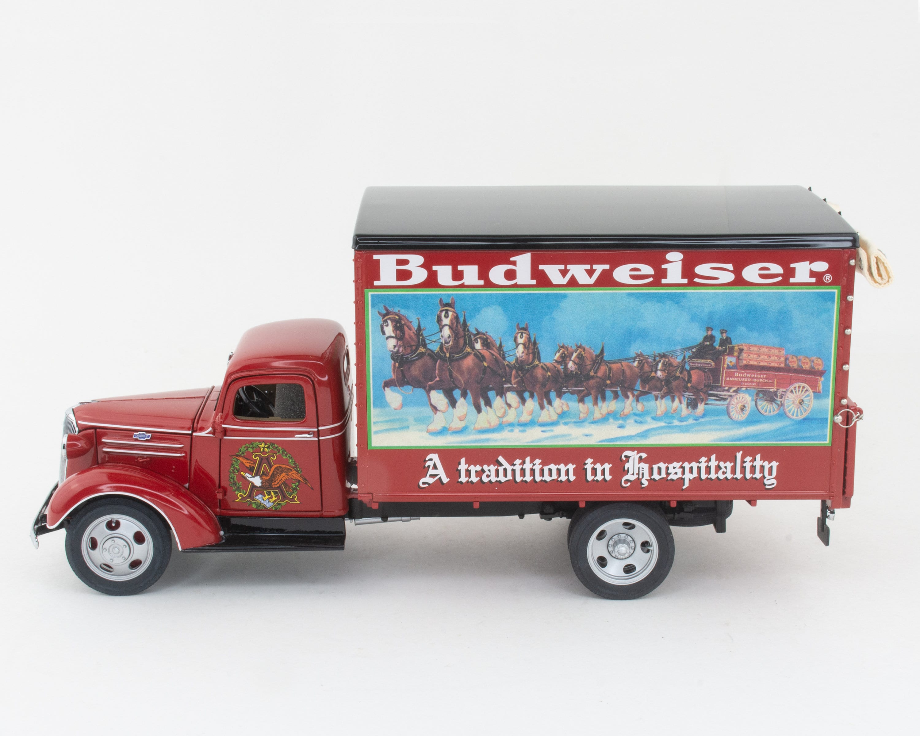 1930's Budweiser Christmas Truck, 1937 Chevrolet 1 1/2 Ton