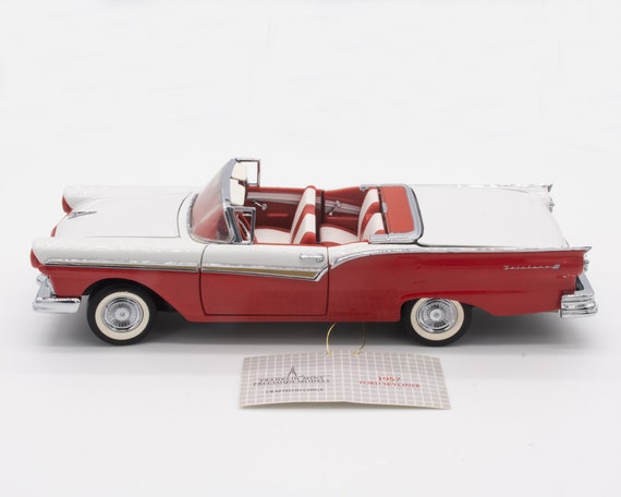 1957 Ford Fairlane 500 Skyliner, Franklin Mint, Diecast, 1 1957 Ford Fairlane 500 Skyliner, Franklin Mint, Diecast, 1