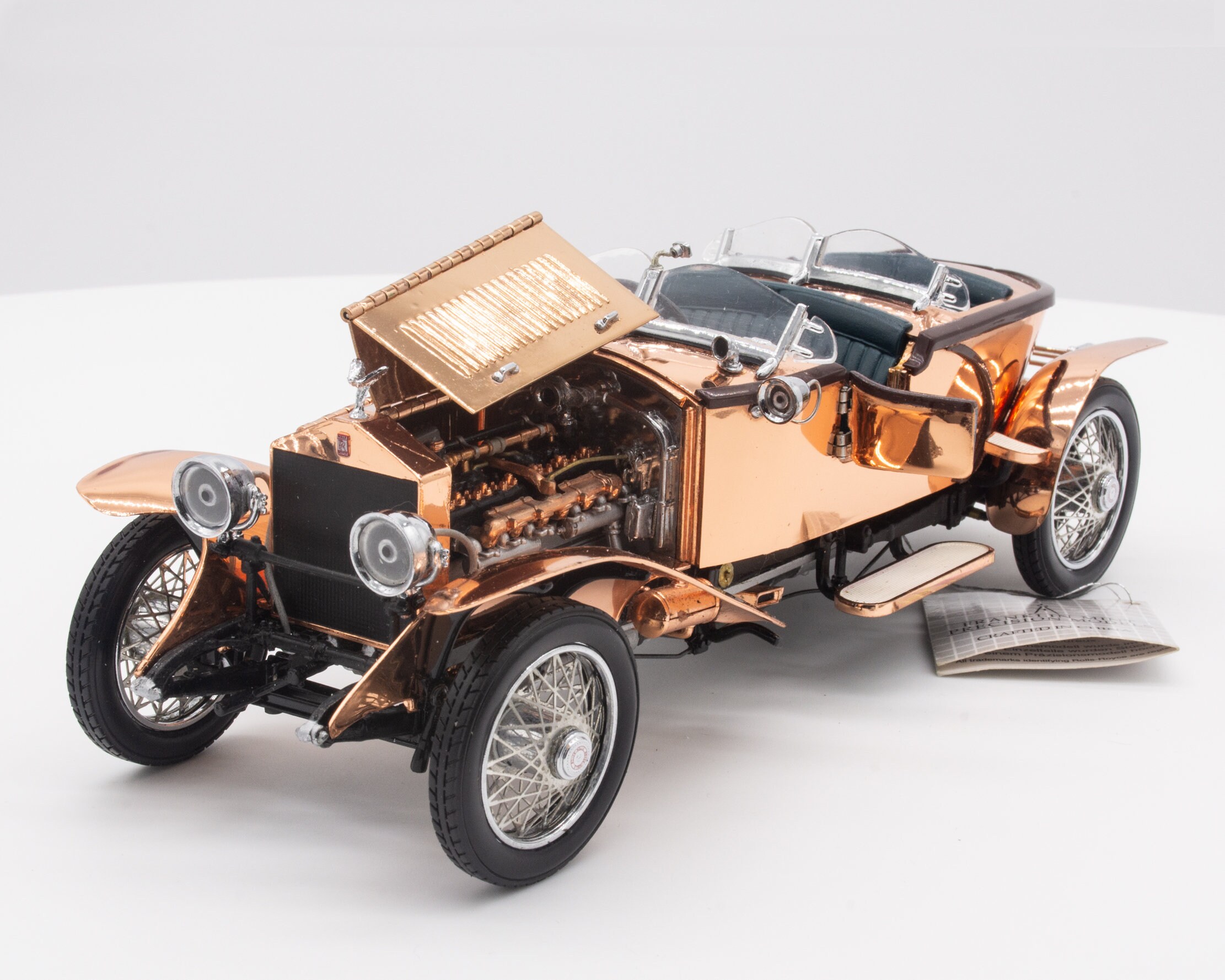 Franklin Mint, 1921 Rolls Royce, Diecast, 1/24th Scale