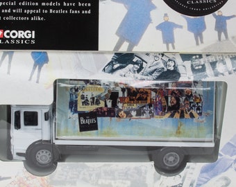 コーギ　ビートルズコレクション　AEC4 WHEEL FLATBED LORRY Corgi, Beatles, AEC 4 Wheel Flatbed Lorry, by Corgi - Etsy