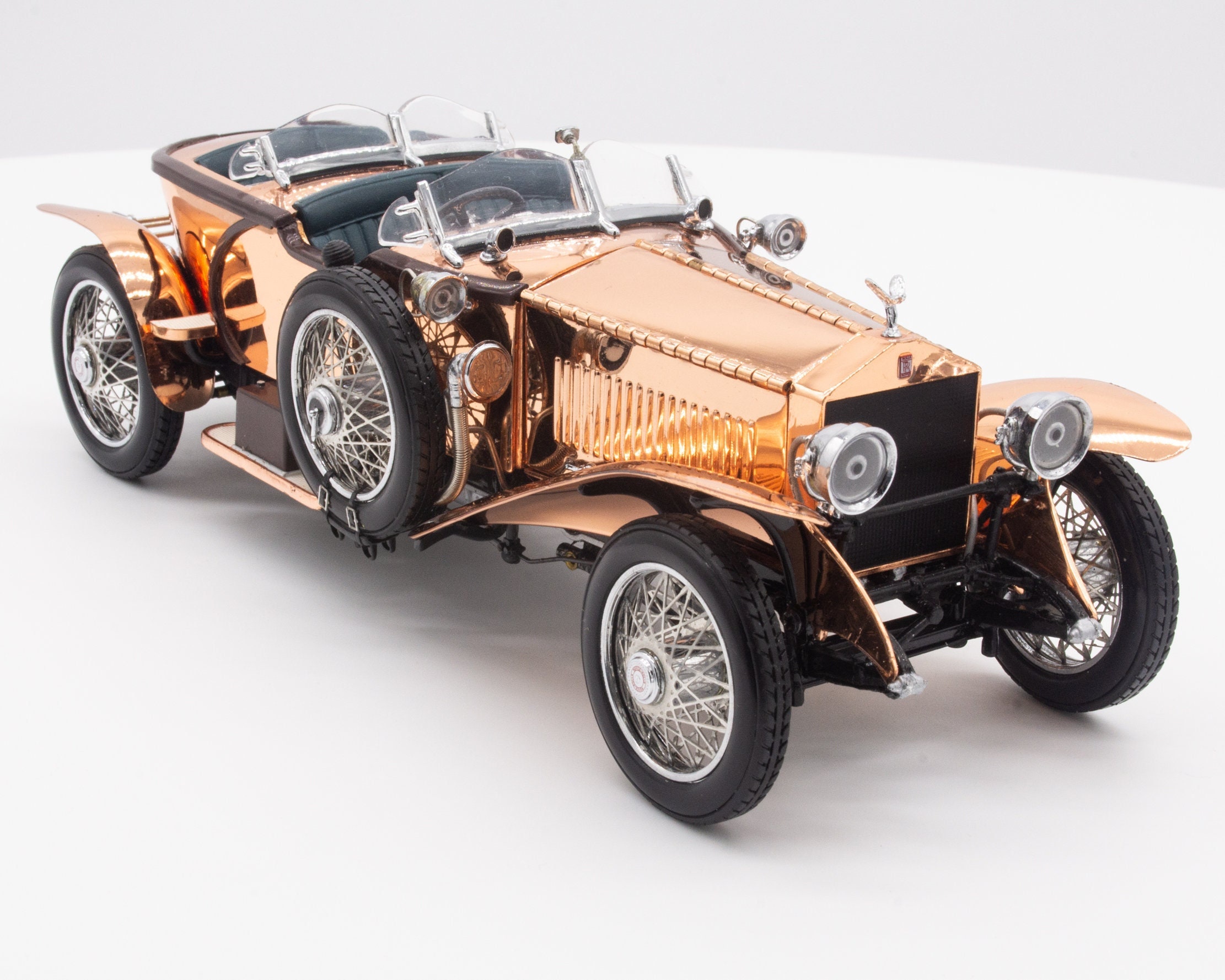 Franklin Mint, 1921 Rolls Royce, Diecast, 1/24th Scale, Copper Body - Etsy Franklin Mint, 1921 Rolls Royce, Diecast, 1/24th Scale, Copper Body - Etsy