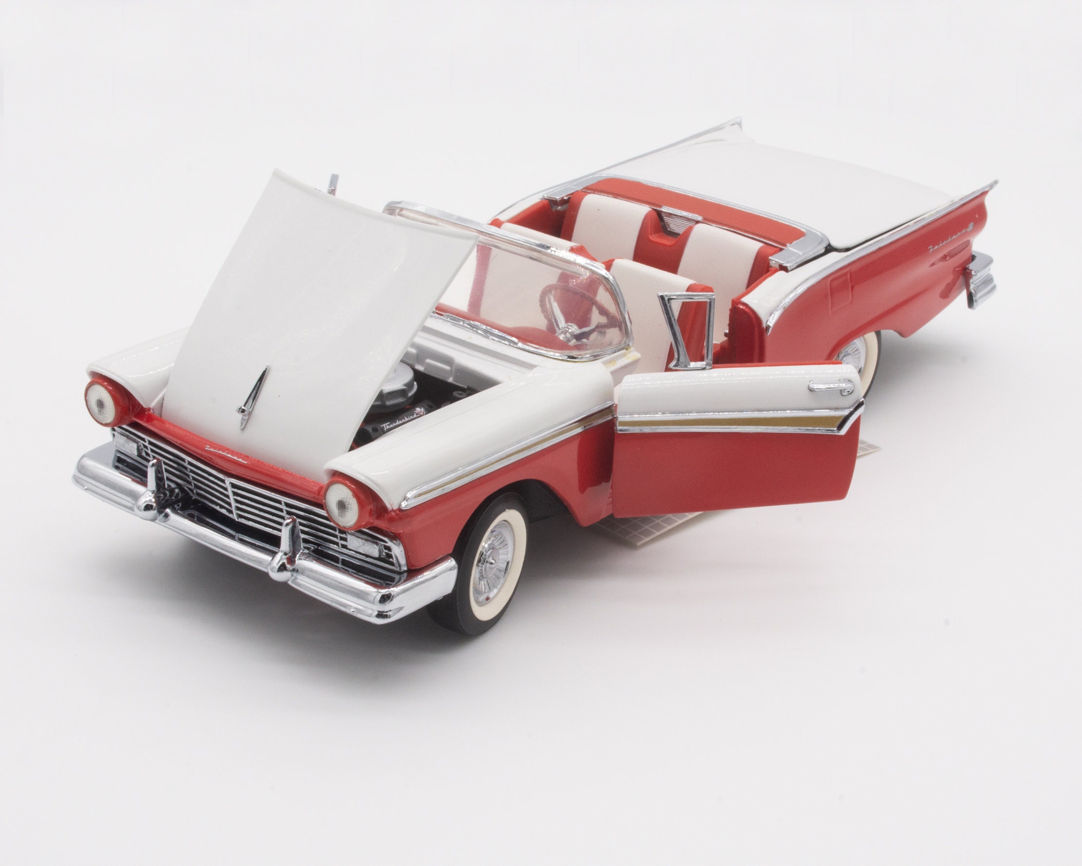 1957 Ford Fairlane 500 Skyliner, Franklin Mint, Diecast, 1/24th