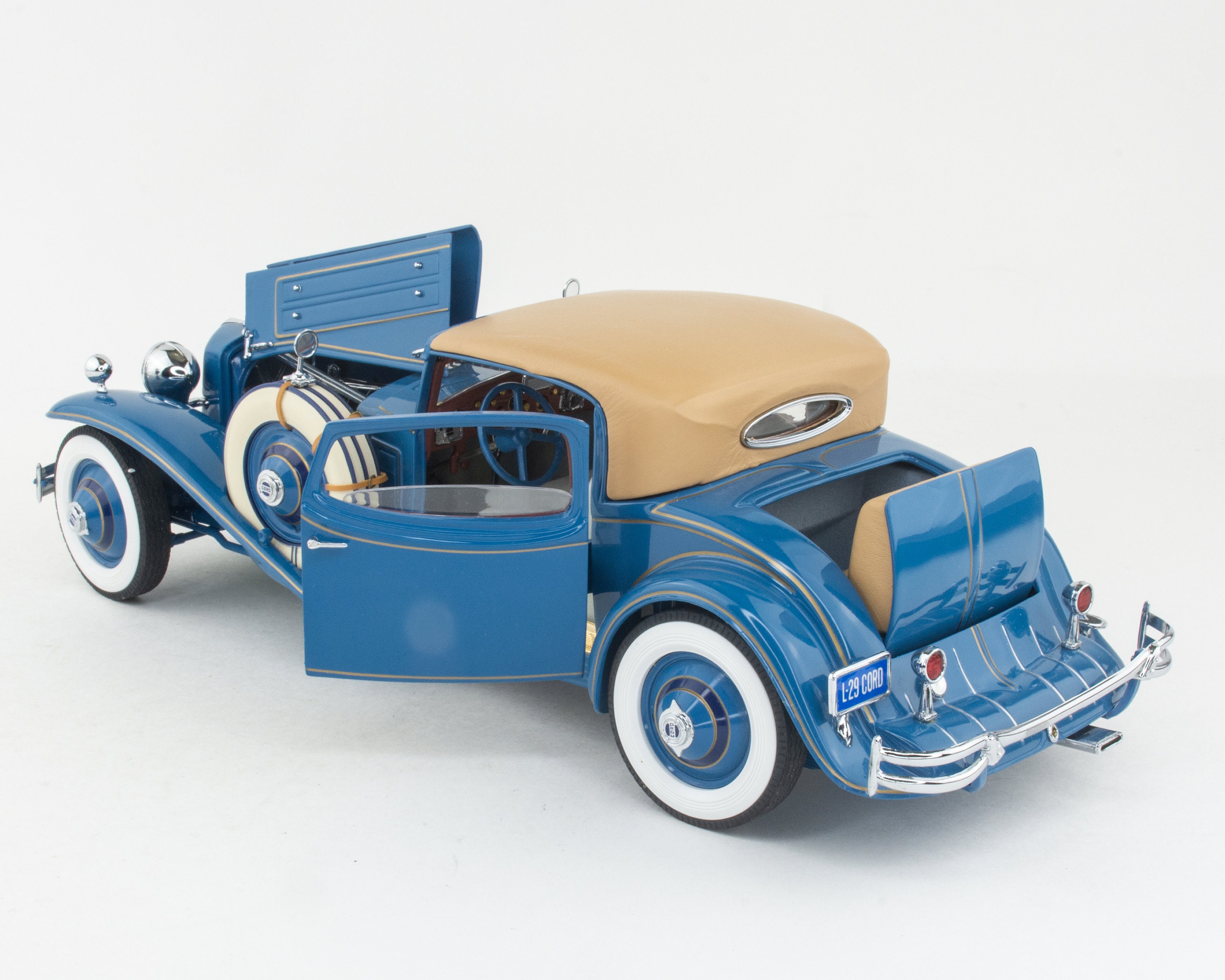1929 Cord L-29, Special Coupe-danbury Mint-diecast 1/16th Scale - Etsy