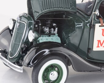 1935 Ford U.S. Mail Delivery Truck-diecast-danbury Mint-1/24 Scale