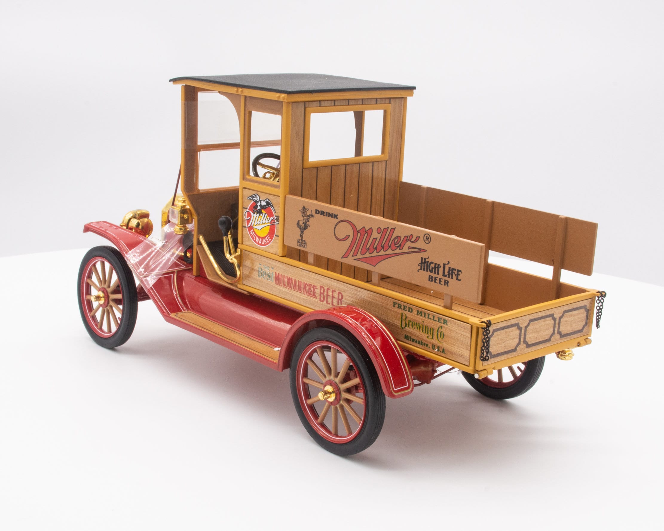 Ford Model T Miller Brewery Truck - Franklin Mint - Diecast