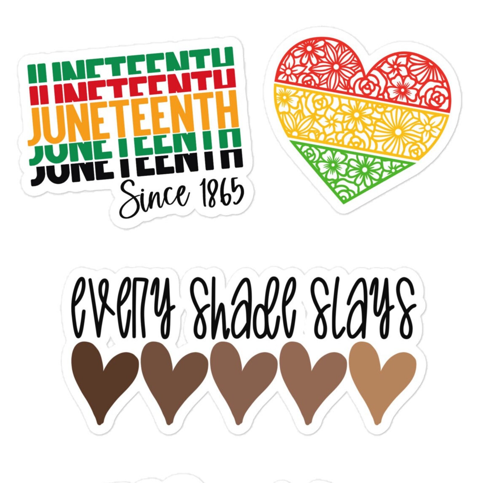 Sticker Sheet Happy Etsy