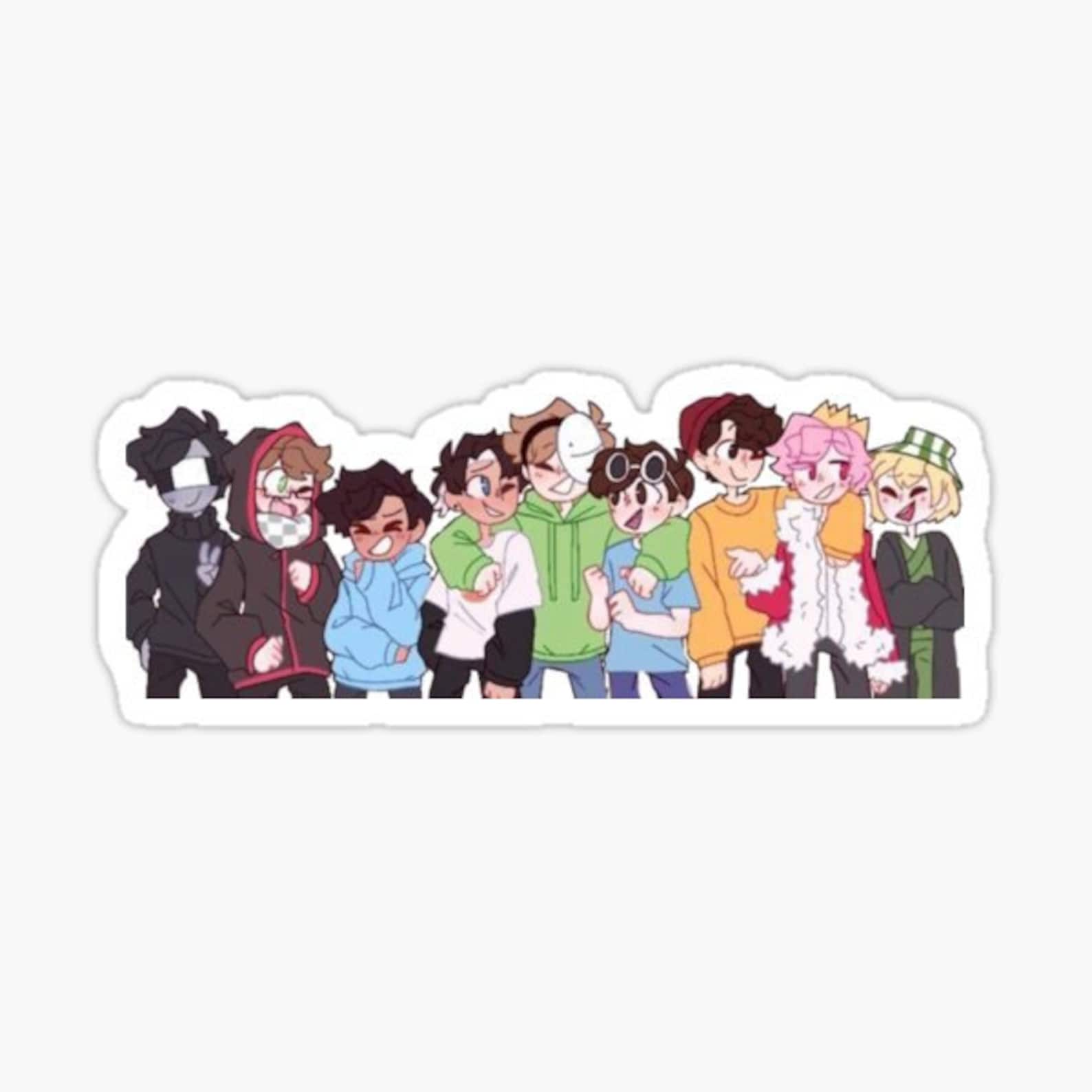 dream smp stickers buy 2 get 2 free etsy