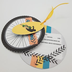 DIGITAL: printable bike children's birthday bike tour birthday