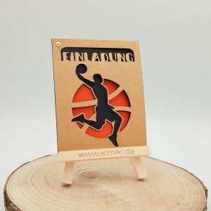 Einladung Basketball Kindergeburtstag Sportler Party Kinder Einladungskarte Geburtstag Einladung Sport Veranstaltung