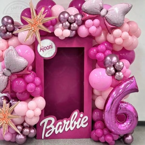 Kit Deco Cumpleaños - Para Temática Estilo Barbie