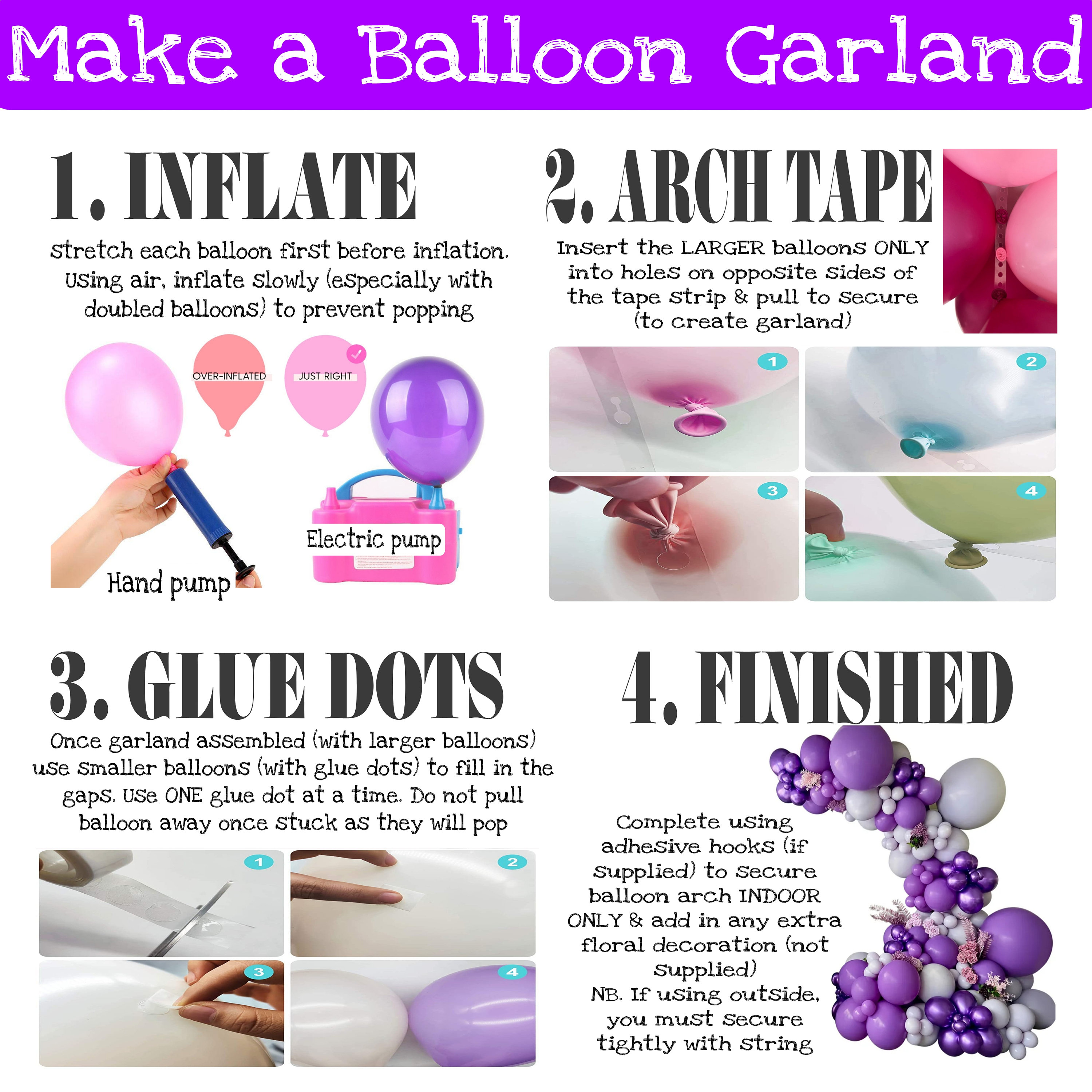 Best Glue Dots Balloon Garland  Balloons Glue Dots Double Side