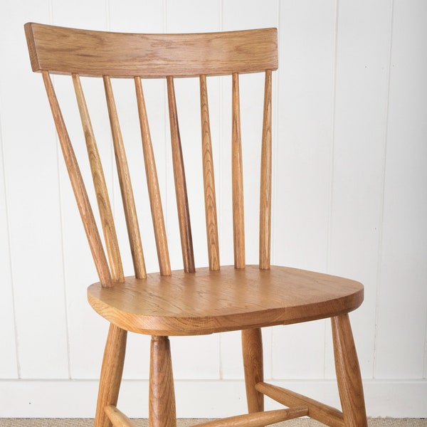 New Solid Oak Nordic Scandinavian Kitchen Dining Chair