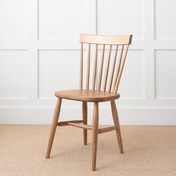 Nordic Beech Dining Chair, Scandinavian Wooden Dining Chair, Spindle Dining Chair, Solid Wood Chair, Scandi Style Dining Chair, Wood Chair
