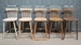 New Solid Wood Farmhouse Kitchen Dining Bar Stools in Natural colour or Stained 