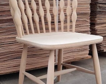 Solid Beech Nub "Pebble" Kitchen Dining Captain ArmChair Paint to order