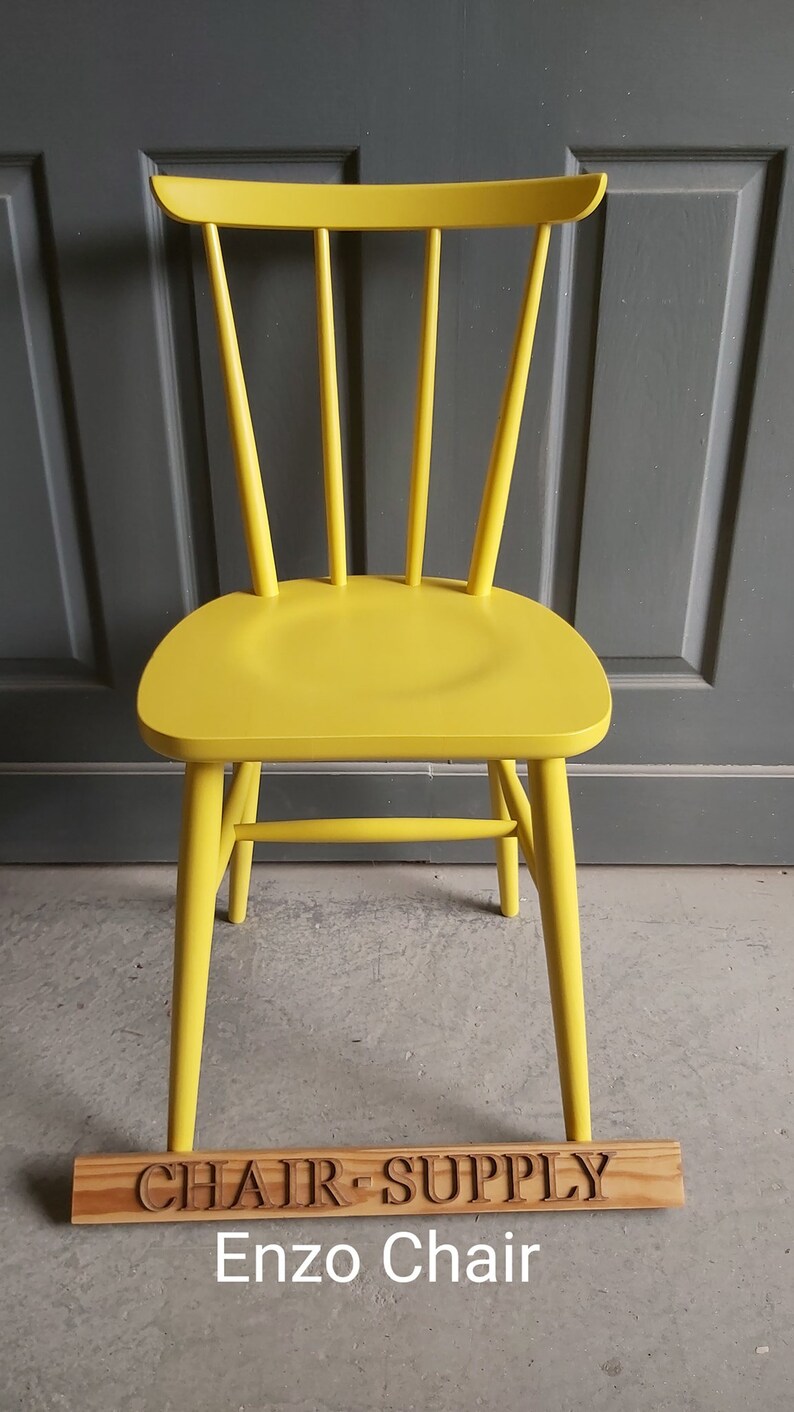 Brand New Painted Solid Wood Kitchen Dining Chair Painted in Etsy UK