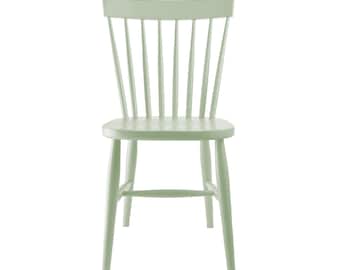 Nordic Beech Dining Chair painted in Farrow & Ball Colours, Scandinavian Style Chair, Nordic Style Chair, Custom Painted Dining Chair