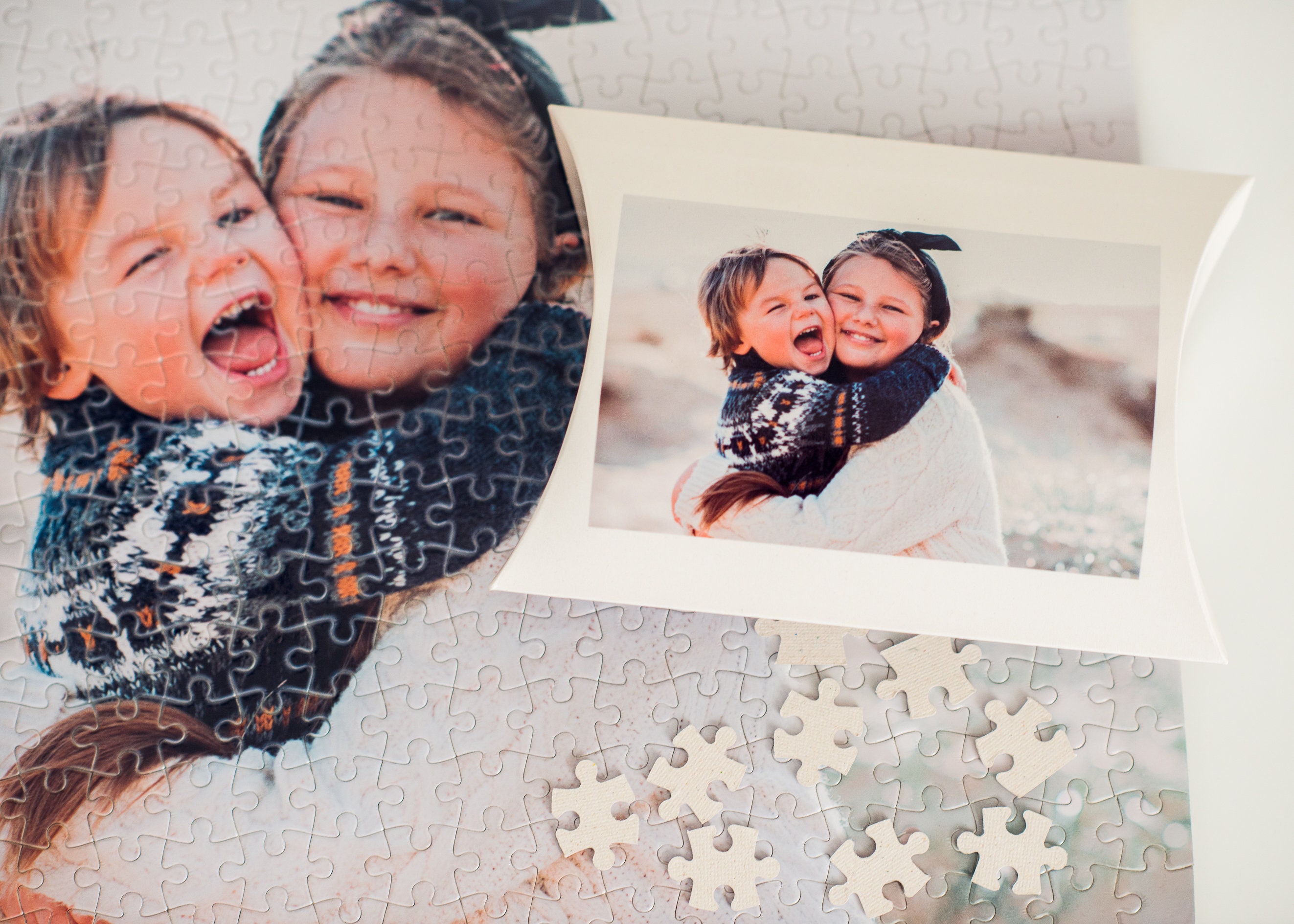 Personalised Jigsaw Puzzle 300 Piece A3 With/without Box Kids Adult