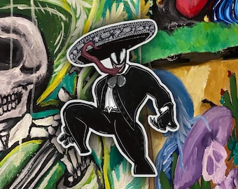 Symbiote Arizona Mariachi Vinyl Sticker | Handmade Waterproof Decal