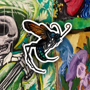 Tarantula Hawk Sticker