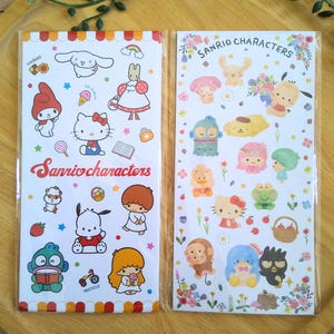 Set of 2 Japanese money envelopes, Pochi bukuro, Sanrio characters