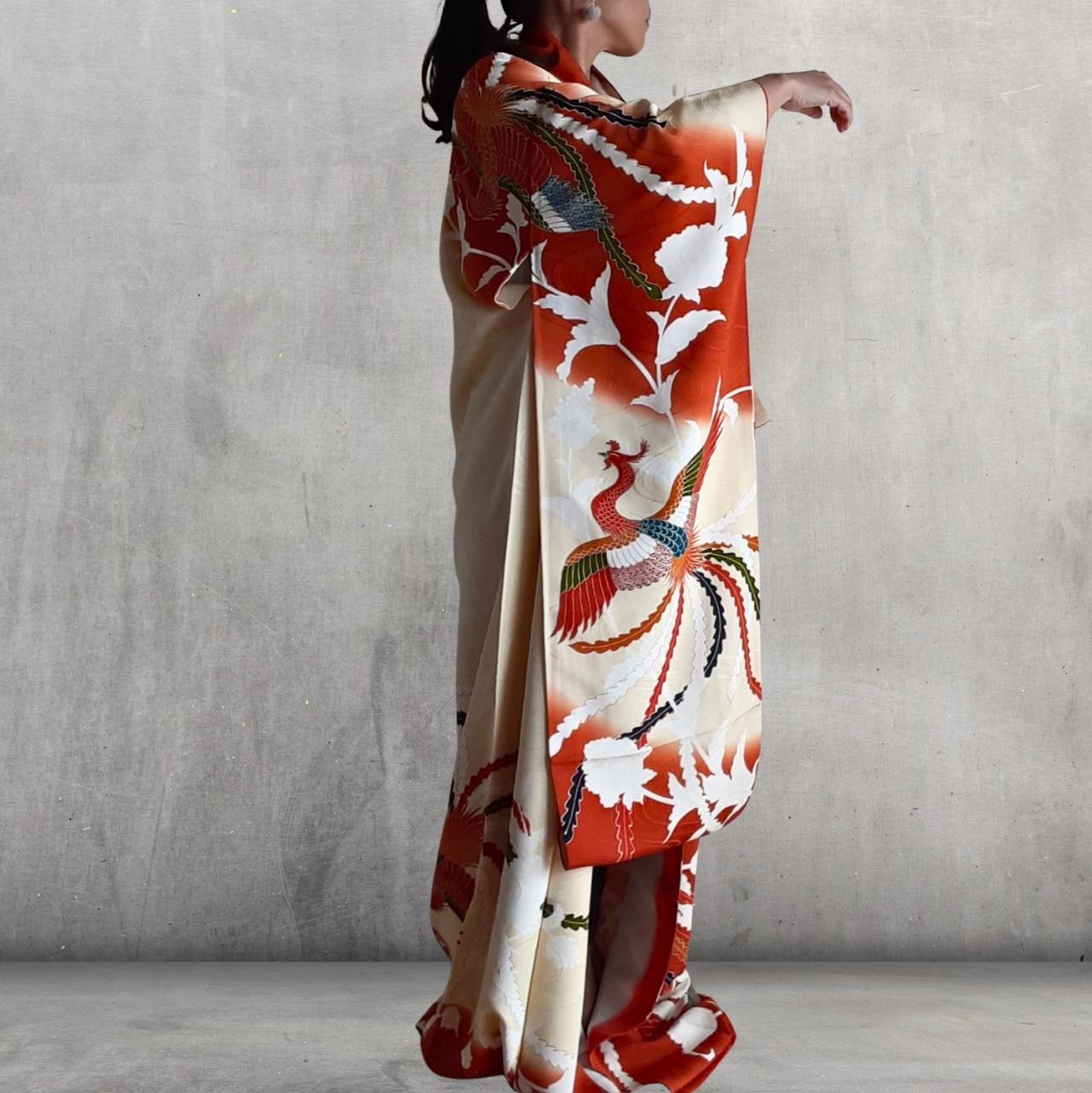Vintage Kimono Furisode - Etsy