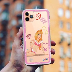 Custodia Aesthetic Girls per iPhone 14 13 X 15 16 Pro Max mini Xr 7 8 plus se 2020 Custodia Princess per Samsung 21 20 10 Custodia Google Pixel