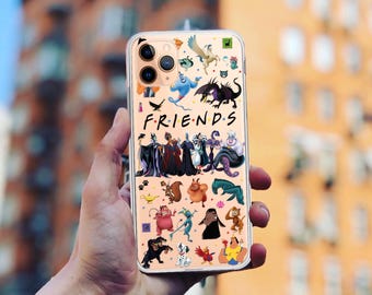 Disney Villains Friends Phone Case: for iPhone 17/16/15, for Samsung, Pixel